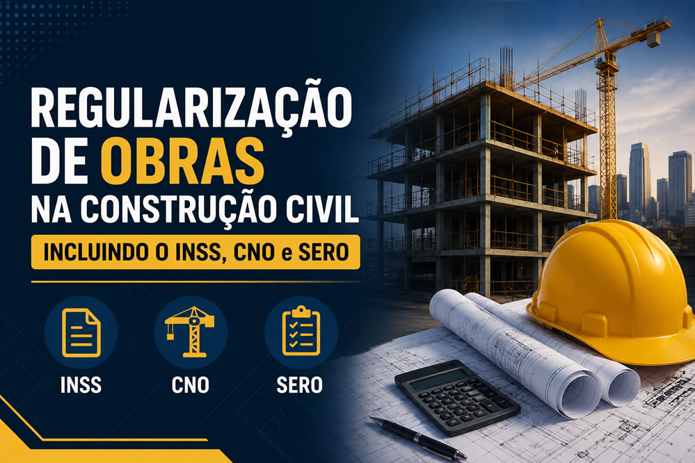 Regularização de Obras na Construção Civil incluindo o INSS, CNO e SERO